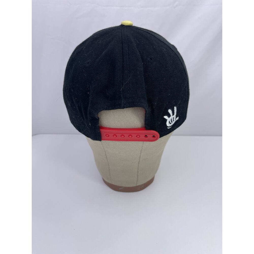Disney Mickey Mouse Comic Strip Flat Brim Snapback Hat Cap Embroidered Adult - Picture 3 of 7